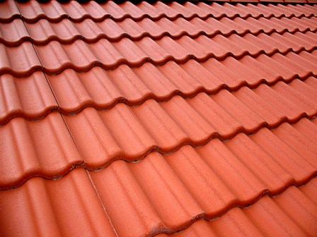 roter Ziegel, Dachziegel, Haus decken, Dach decken