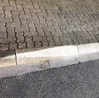 Borstein, schräge, Steine, Straße, Weg Borstein, schräge, Steine, Straße, Weg