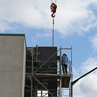 Stahlseil, Kran, Horizont, Beton, Gerst