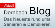 Dornbach Blog - Sanieren und Demolieren