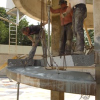 Beton, Decke, Ausbau, Bau, Handwerk